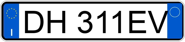 Numer rejestracyjny DH311EV posiada NISSAN Qashqai 1a serie Numer rejestracyjny DH311EV posiada NISSAN Qashqai 1a serie