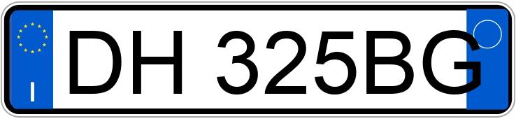 Numer rejestracyjny DH325BG posiada SUZUKI Ignis 2a serie