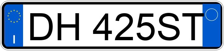 Numer rejestracyjny DH425ST posiada BMW Serie 3 Numer rejestracyjny DH425ST posiada BMW Serie 3