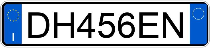Numer rejestracyjny DH456EN posiada OPEL Zafira 2a serie