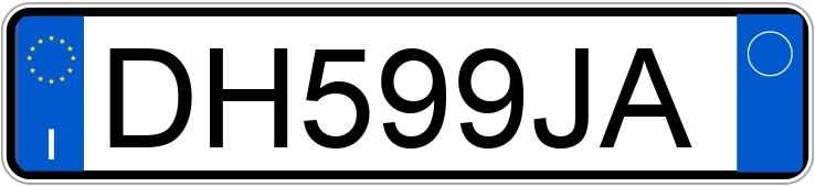 Numer rejestracyjny DH599JA posiada TOYOTA Aygo 1a serie
