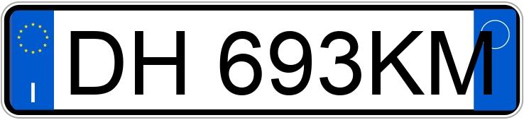 Numer rejestracyjny DH693KM posiada BMW X3