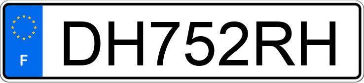 Numer rejestracyjny DH752RH posiada PEUGEOT 308