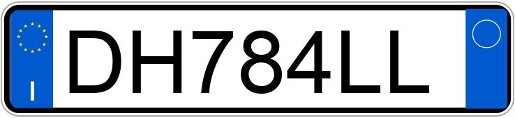 Numer rejestracyjny DH784LL posiada PEUGEOT 1007