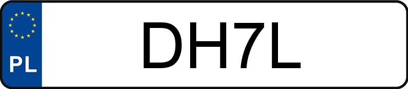 Numer rejestracyjny DH 7L posiada BMW 420D - DH7L Numer rejestracyjny DH 7L posiada BMW 420D - DH7L