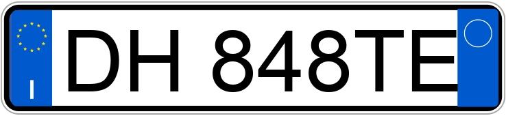 Numer rejestracyjny DH848TE posiada MAZDA MX-5 3a serie