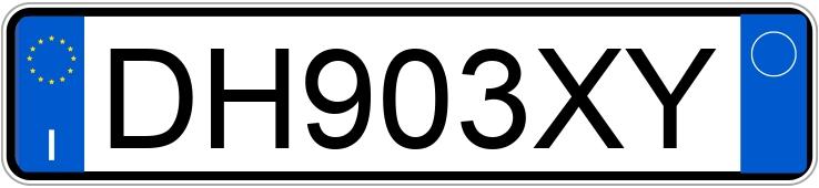 Numer rejestracyjny DH903XY posiada FIAT Panda 2a serie Numer rejestracyjny DH903XY posiada FIAT Panda 2a serie