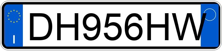 Numer rejestracyjny DH956HW posiada ALFA ROMEO Spider Numer rejestracyjny DH956HW posiada ALFA ROMEO Spider