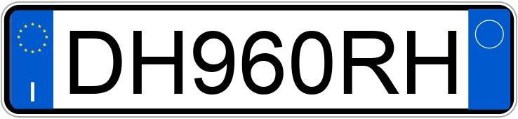 Numer rejestracyjny DH960RH posiada FIAT Sedici Numer rejestracyjny DH960RH posiada FIAT Sedici
