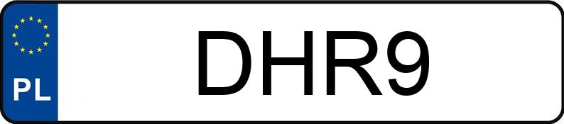 Numer rejestracyjny DHR 9 posiada DODGE Grand Caravan 3.6 Kat. MR`11 SXT Aut. - DHR9 Numer rejestracyjny DHR 9 posiada DODGE Grand Caravan 3.6 Kat. MR`11 SXT Aut. - DHR9