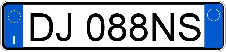 Numer rejestracyjny DJ088NS posiada FIAT Punto 3a serie Numer rejestracyjny DJ088NS posiada FIAT Punto 3a serie