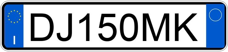 Numer rejestracyjny DJ150MK posiada RENAULT Twingo 2a serie