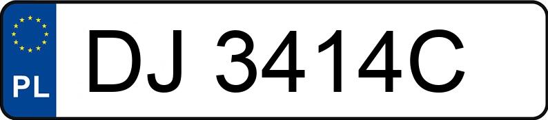 Numer rejestracyjny DJ 3414C posiada OPEL ASTRA - DJ3414C
