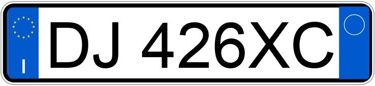 Numer rejestracyjny DJ426XC posiada CITROEN C4