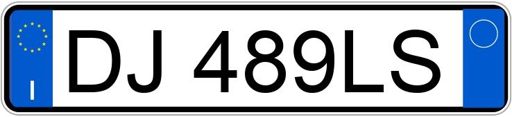 Numer rejestracyjny DJ489LS posiada ALFA ROMEO 159 Numer rejestracyjny DJ489LS posiada ALFA ROMEO 159