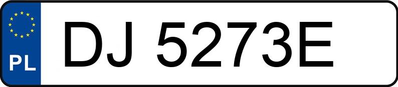 Numer rejestracyjny DJ 5273E posiada KIA SPORTAGE - DJ5273E Numer rejestracyjny DJ 5273E posiada KIA SPORTAGE - DJ5273E