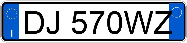 Numer rejestracyjny DJ570WZ posiada MERCEDES Classe SLK