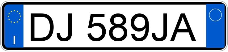 Numer rejestracyjny DJ589JA posiada AUDI A6 3a serie
