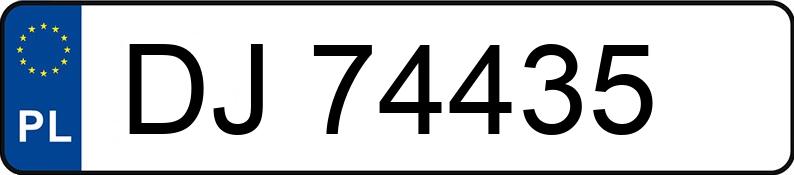 Numer rejestracyjny DJ 74435 posiada SUBARU FORESTER - DJ74435 Numer rejestracyjny DJ 74435 posiada SUBARU FORESTER - DJ74435