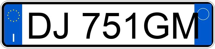 Numer rejestracyjny DJ751GM posiada RENAULT Trafic 3a serie