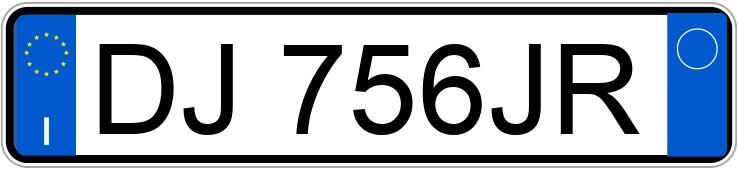 Numer rejestracyjny DJ756JR posiada JEEP Wrangler 3a serie Numer rejestracyjny DJ756JR posiada JEEP Wrangler 3a serie