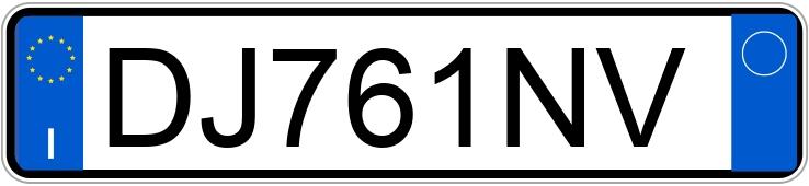 Numer rejestracyjny DJ761NV posiada ALFA ROMEO 159