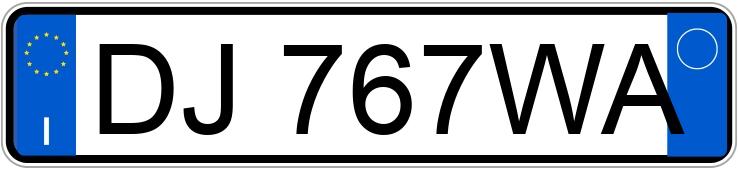 Numer rejestracyjny DJ767WA posiada SMART fortwo 2a serie