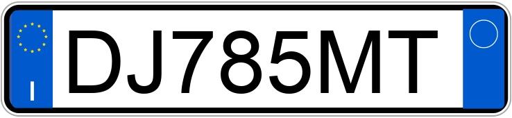 Numer rejestracyjny DJ785MT posiada OPEL Corsa 4a serie