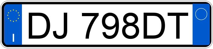 Numer rejestracyjny DJ798DT posiada ALFA ROMEO 159