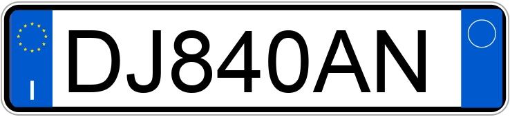 Numer rejestracyjny DJ840AN posiada AUDI A5 1a serie