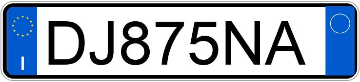 Numer rejestracyjny DJ875NA posiada SUBARU Impreza 3a serie