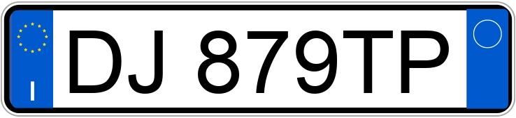 Numer rejestracyjny DJ879TP posiada ALFA ROMEO 159