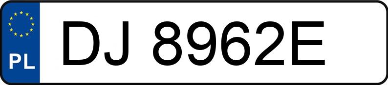 Numer rejestracyjny DJ 8962E posiada BMW 320I - DJ8962E Numer rejestracyjny DJ 8962E posiada BMW 320I - DJ8962E