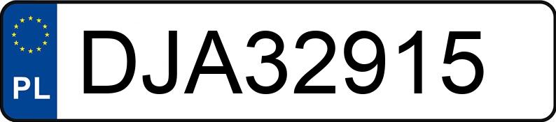 Numer rejestracyjny DJA 32915 posiada AUDI A6 - DJA32915 Numer rejestracyjny DJA 32915 posiada AUDI A6 - DJA32915