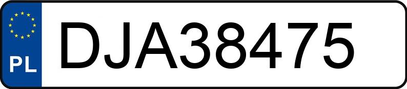 Numer rejestracyjny DJA 38475 posiada CUPRA FORMENTOR - DJA38475 Numer rejestracyjny DJA 38475 posiada CUPRA FORMENTOR - DJA38475