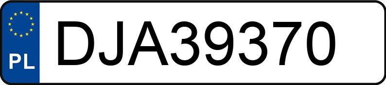 Numer rejestracyjny DJA 39370 posiada SEAT LEON - DJA39370 Numer rejestracyjny DJA 39370 posiada SEAT LEON - DJA39370