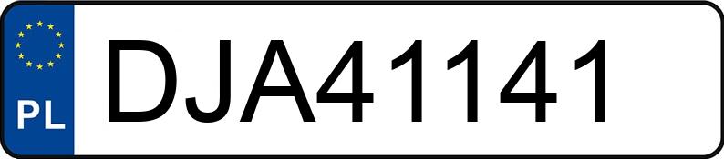 Numer rejestracyjny DJA 41141 posiada RENAULT MEGANE - DJA41141 Numer rejestracyjny DJA 41141 posiada RENAULT MEGANE - DJA41141
