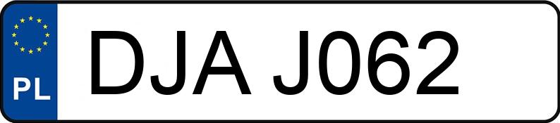 Numer rejestracyjny DJA J062 posiada FIAT SEICENTO - DJAJ062 Numer rejestracyjny DJA J062 posiada FIAT SEICENTO - DJAJ062