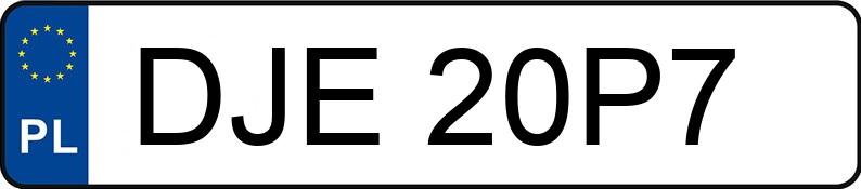 Numer rejestracyjny DJE 20P7 posiada MAZDA 6 - 2.0 MR`13 E5 SkyMotion - DJE20P7 Numer rejestracyjny DJE 20P7 posiada MAZDA 6 - 2.0 MR`13 E5 SkyMotion - DJE20P7