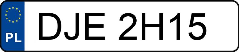 Numer rejestracyjny DJE 2H15 posiada SKODA ROOMSTER - DJE2H15 Numer rejestracyjny DJE 2H15 posiada SKODA ROOMSTER - DJE2H15