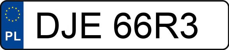 Numer rejestracyjny DJE 66R3 posiada VOLVO S40 2.0 D4 MR`08 E5 Kinetic - DJE66R3 Numer rejestracyjny DJE 66R3 posiada VOLVO S40 2.0 D4 MR`08 E5 Kinetic - DJE66R3