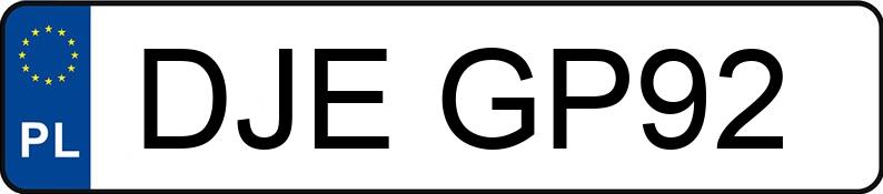 Numer rejestracyjny DJE GP92 posiada BMW 523i Kat. MR`95 E39 523i Kat. MR`95 E39 - DJEGP92 Numer rejestracyjny DJE GP92 posiada BMW 523i Kat. MR`95 E39 523i Kat. MR`95 E39 - DJEGP92