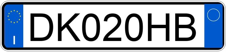 Numer rejestracyjny DK020HB posiada TOYOTA Aygo 1a serie