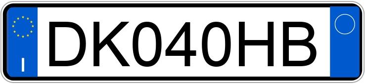 Numer rejestracyjny DK040HB posiada TOYOTA Yaris 2a serie