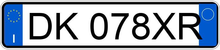 Numer rejestracyjny DK078XR posiada FORD Fiesta 5a serie Numer rejestracyjny DK078XR posiada FORD Fiesta 5a serie