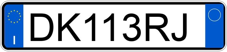 Numer rejestracyjny DK113RJ posiada MERCEDES Classe C