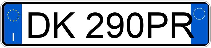 Numer rejestracyjny DK290PR posiada FIAT 600