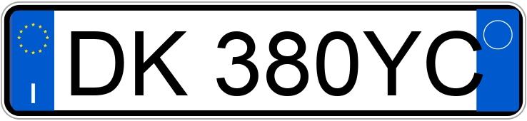 Numer rejestracyjny DK380YC posiada SMART fortwo 2a serie Numer rejestracyjny DK380YC posiada SMART fortwo 2a serie