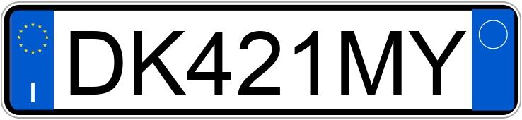 Numer rejestracyjny DK421MY posiada FIAT Stilo