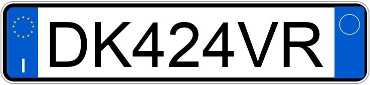 Numer rejestracyjny DK424VR posiada FIAT Bravo 2a serie Numer rejestracyjny DK424VR posiada FIAT Bravo 2a serie